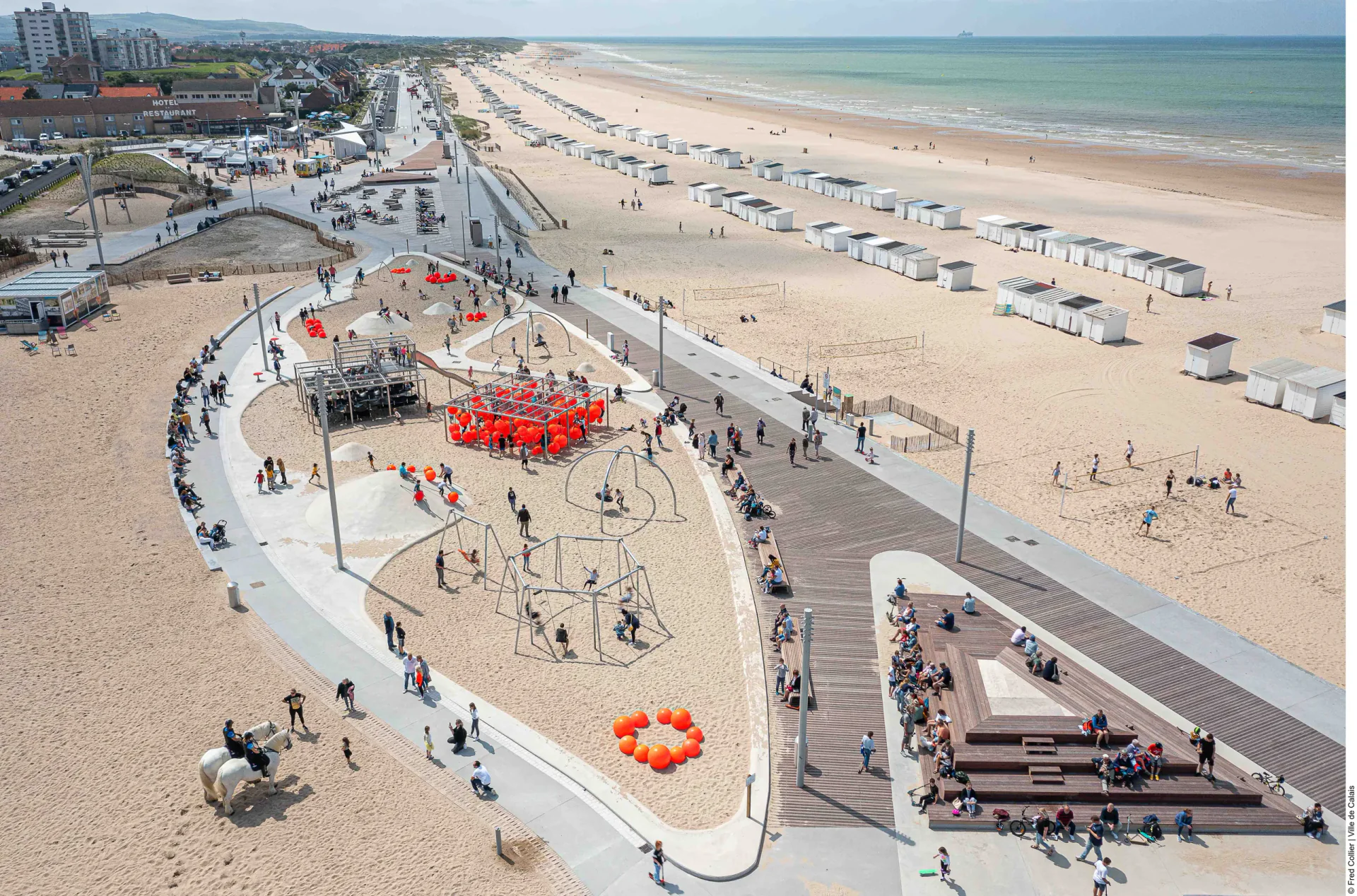 Calais oraș și Coasta Opal din nordul Franței