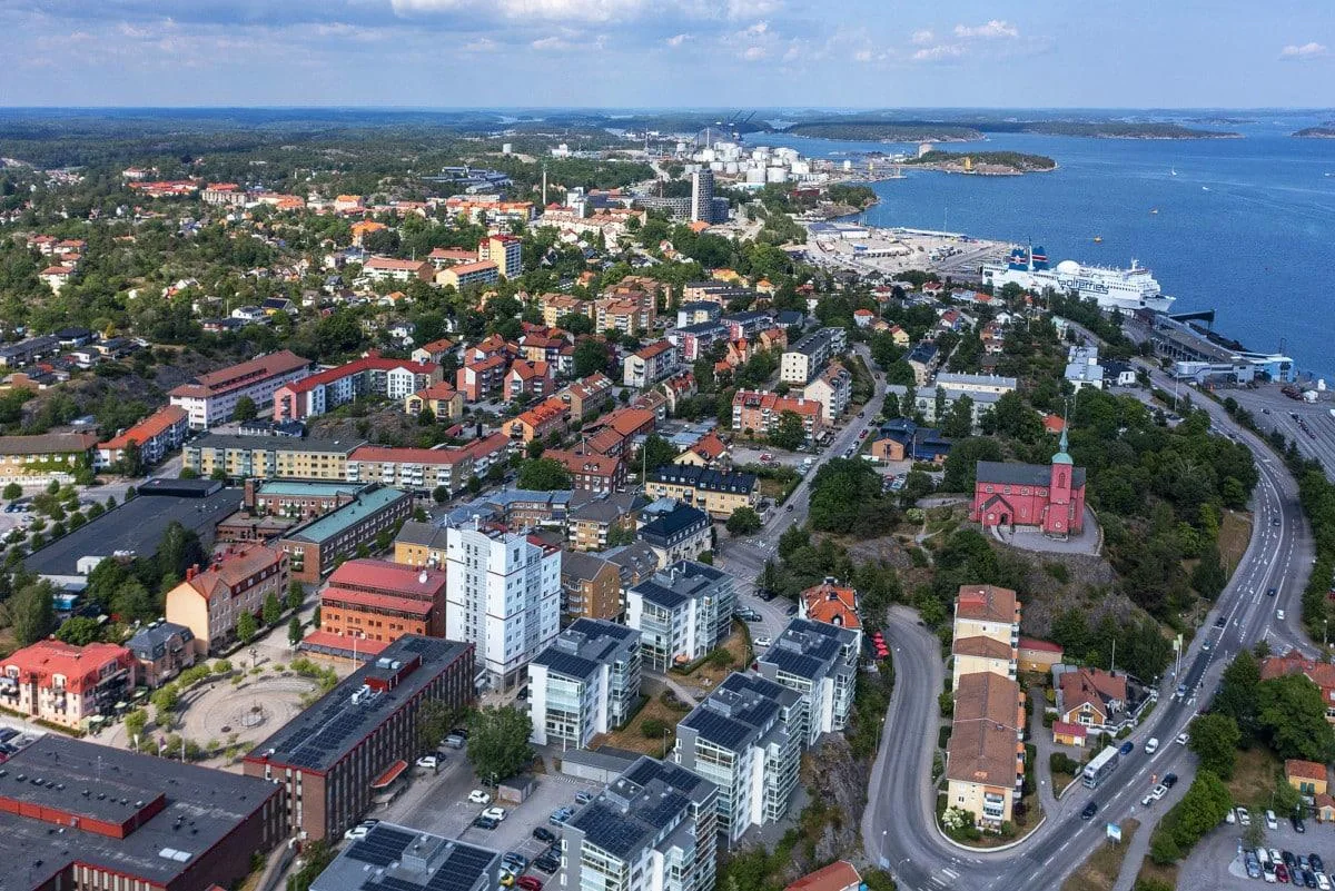 Destinație pentru feribotul Nynäshamn
