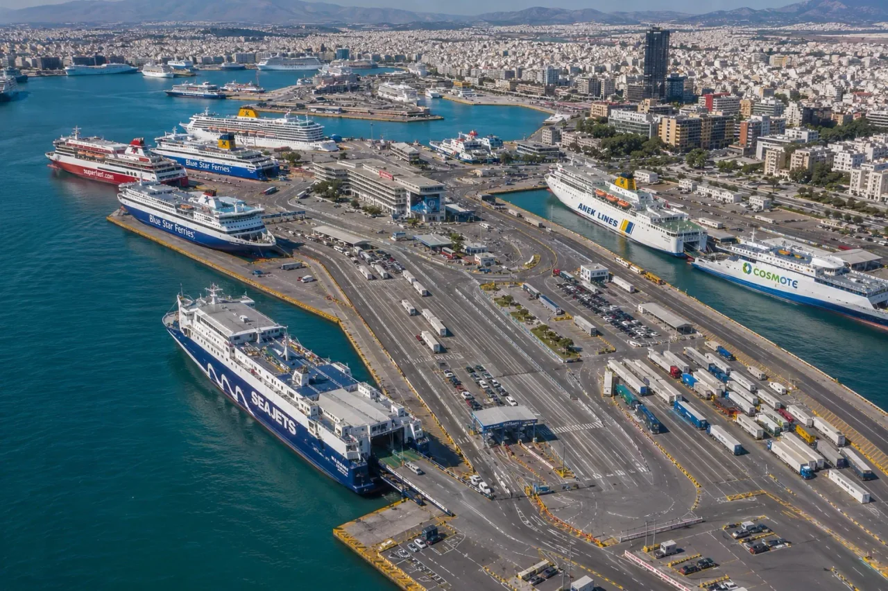 Destinație pentru feribotul Piraeus