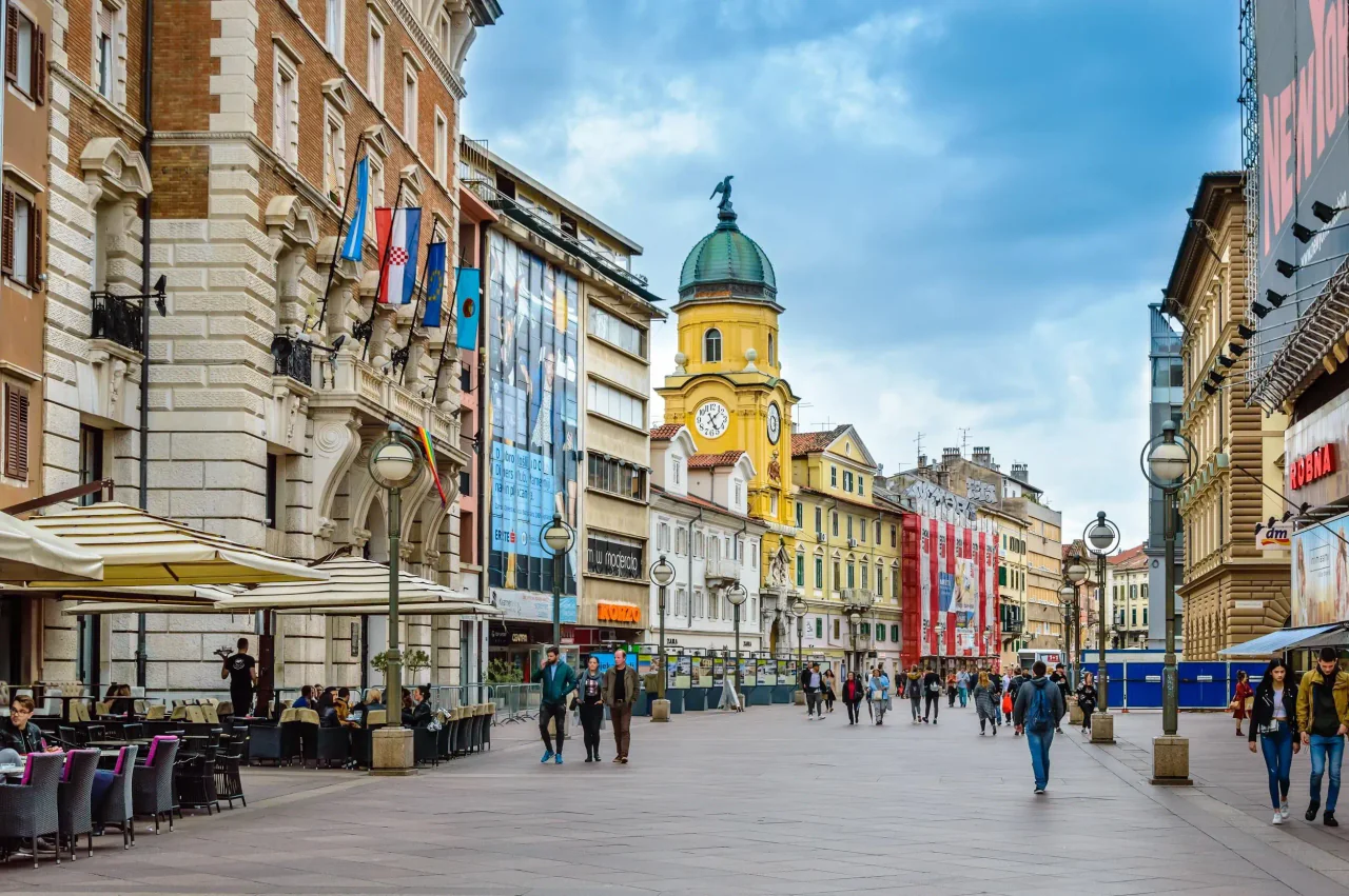 Destinație pentru feribotul Rijeka