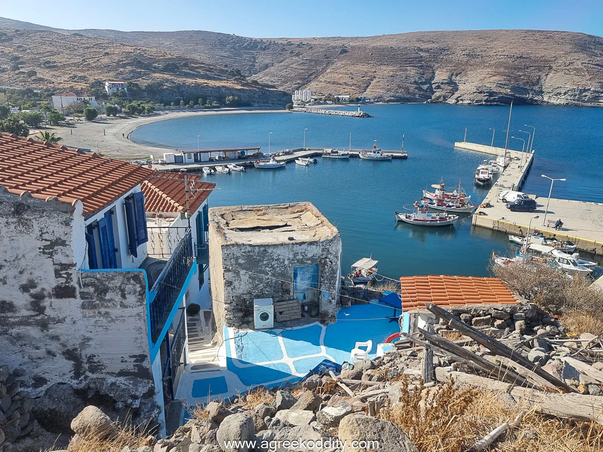 Portul de feriboturi din Agios Efstratios