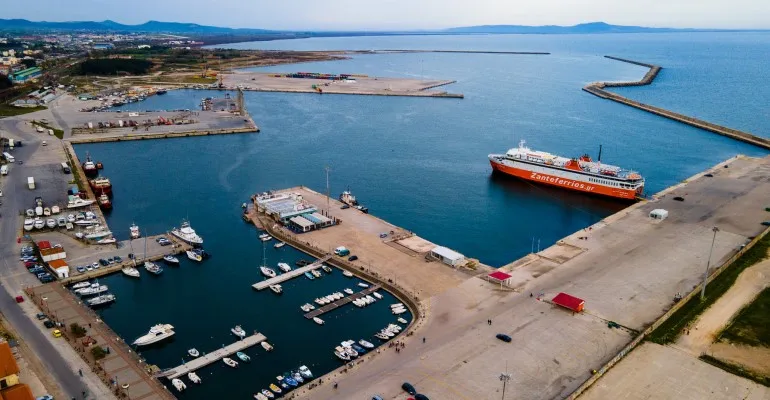 Portul de feriboturi din Alexandroupolis