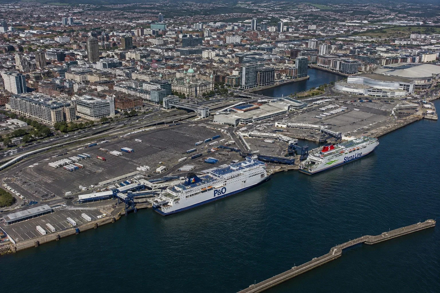 Belfast Terminal și port de feriboturi pentru pasageri
