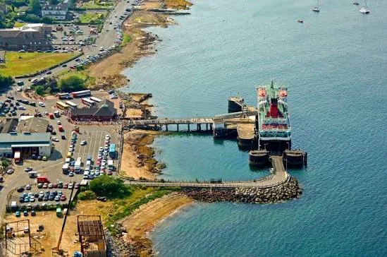 portul Brodick și insula Arran