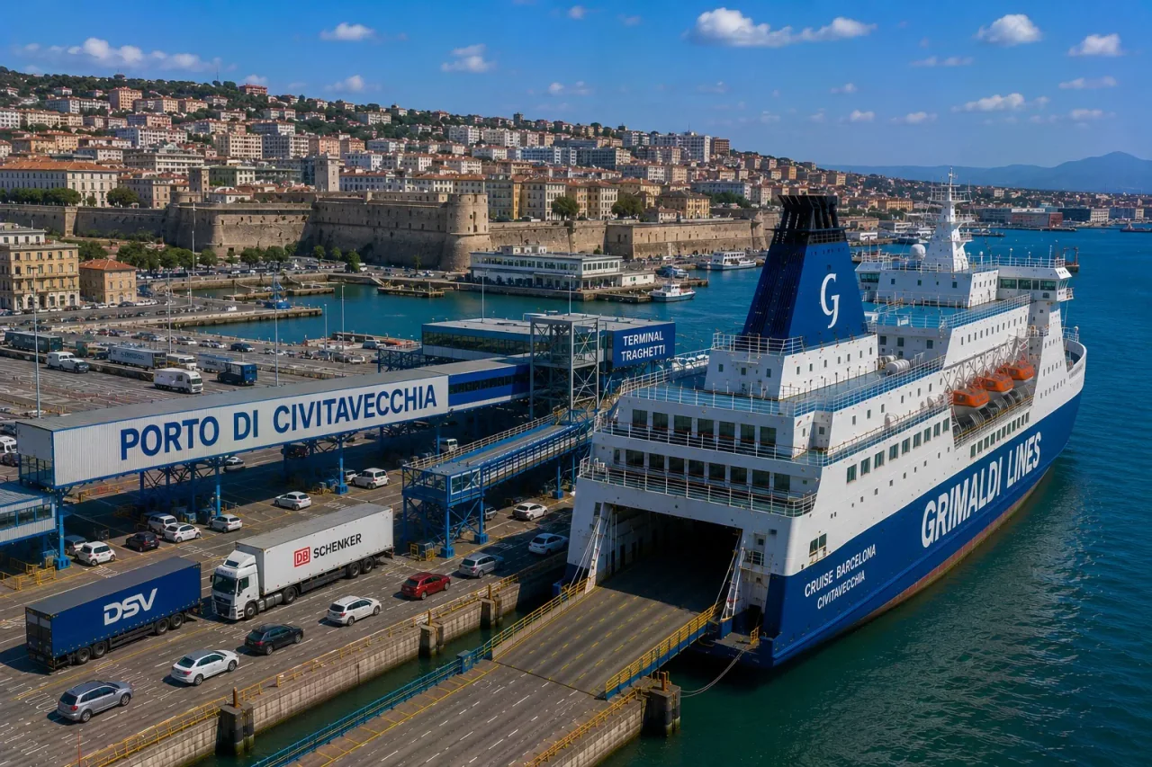 Port de feriboturi Civitavecchia