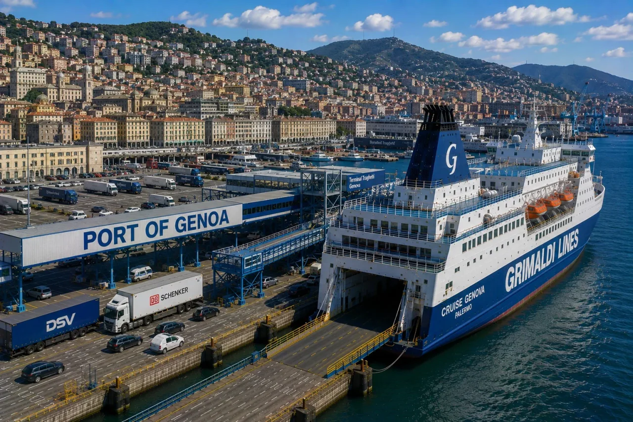 Port de feriboturi Genoa
