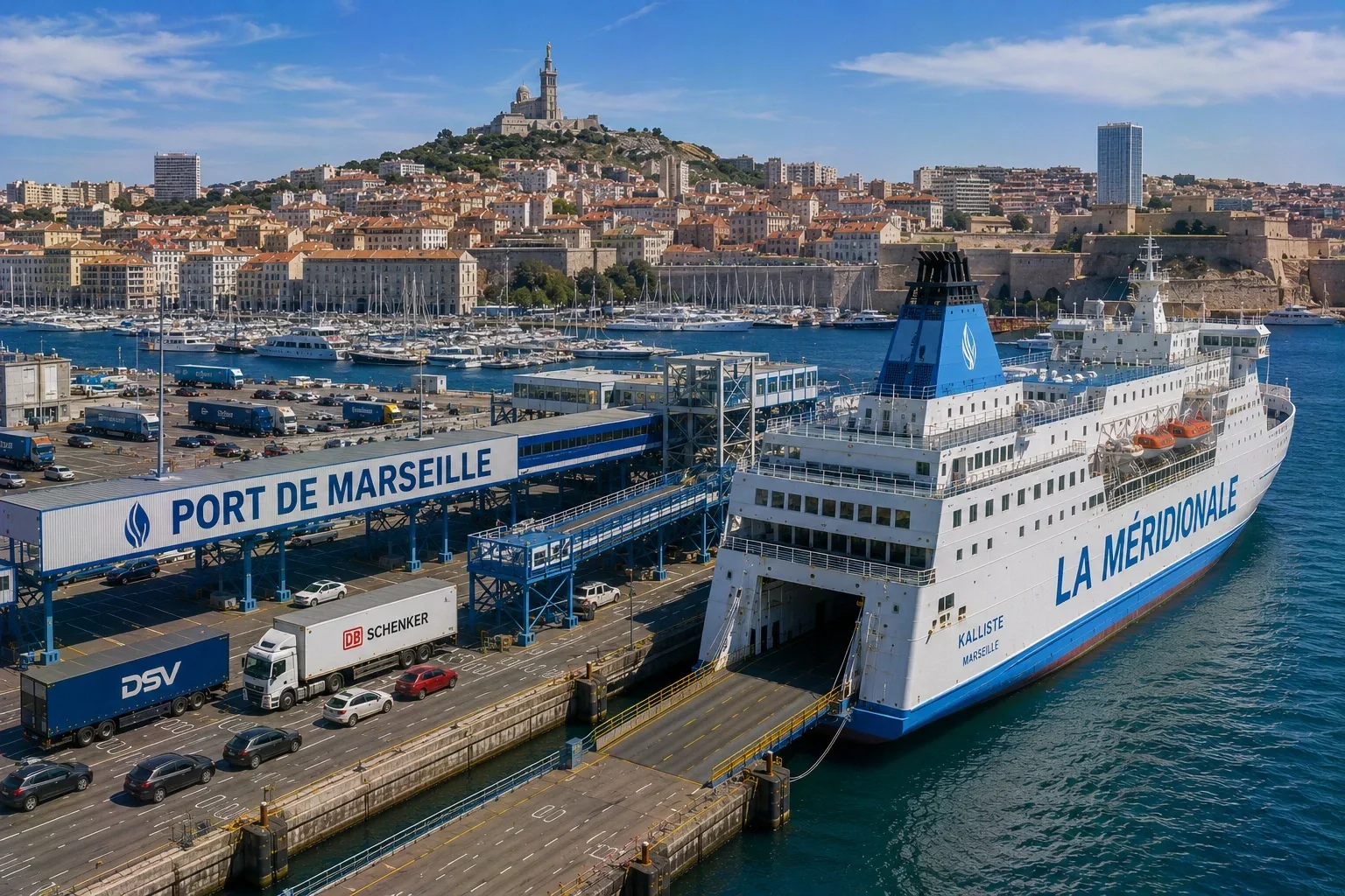 Port de feriboturi Marseille