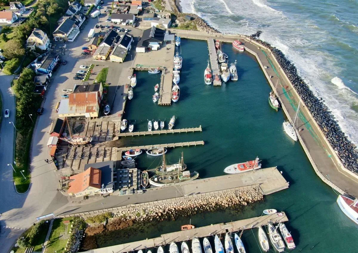 Odden port de feriboturi pe Zeelandă