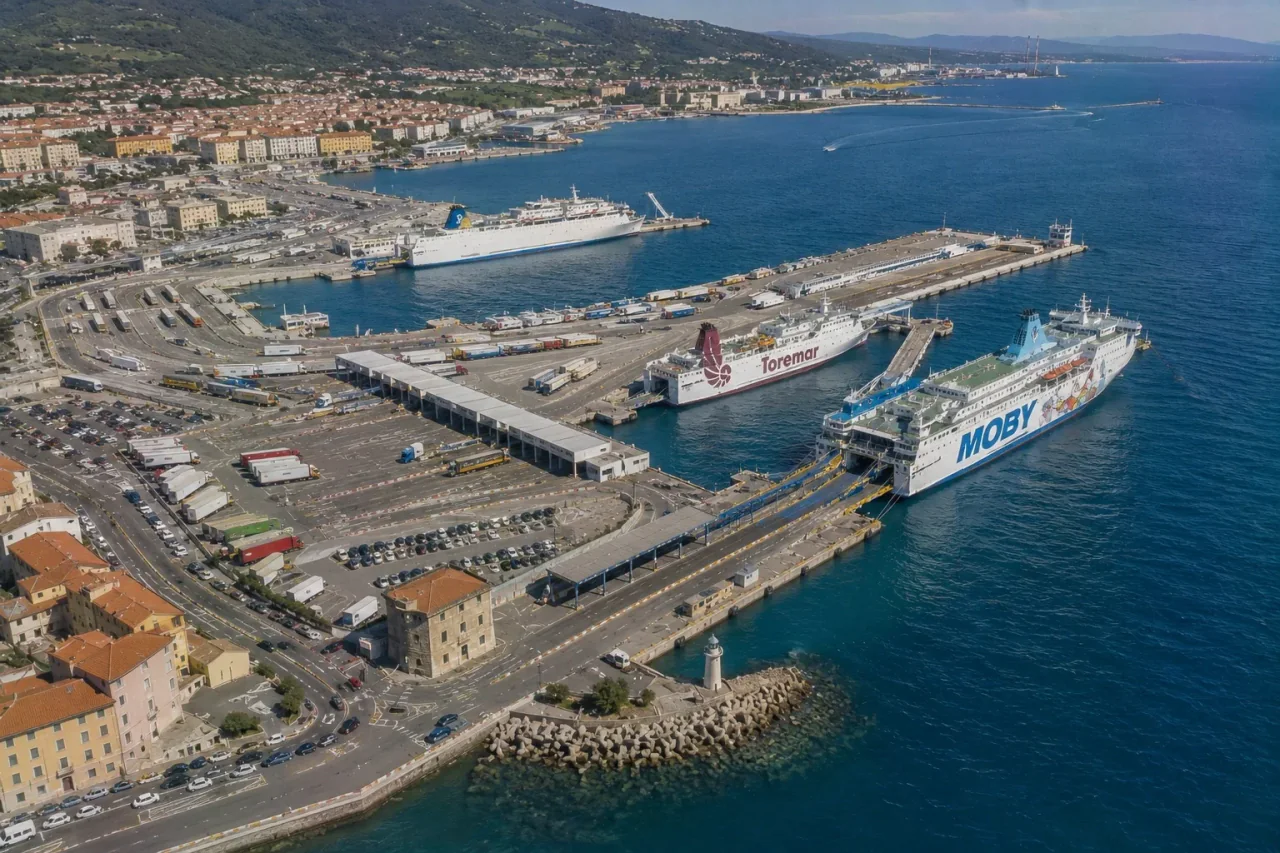 Piombino port de feriboturi din Toscana