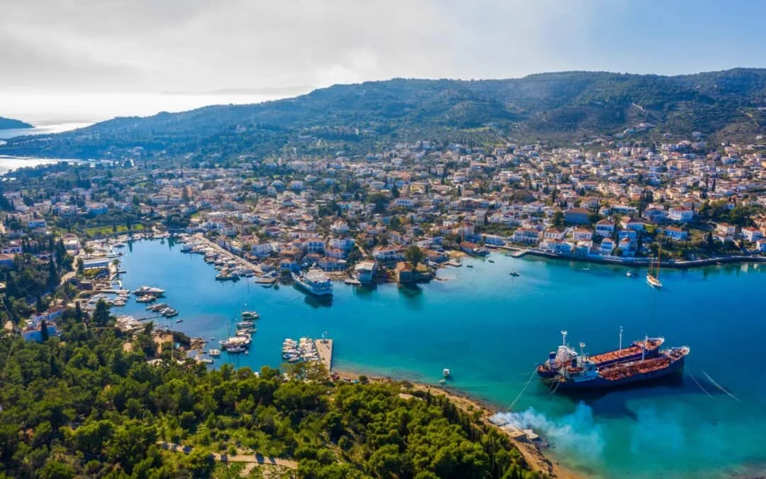 Portul de feriboturi din Spetses