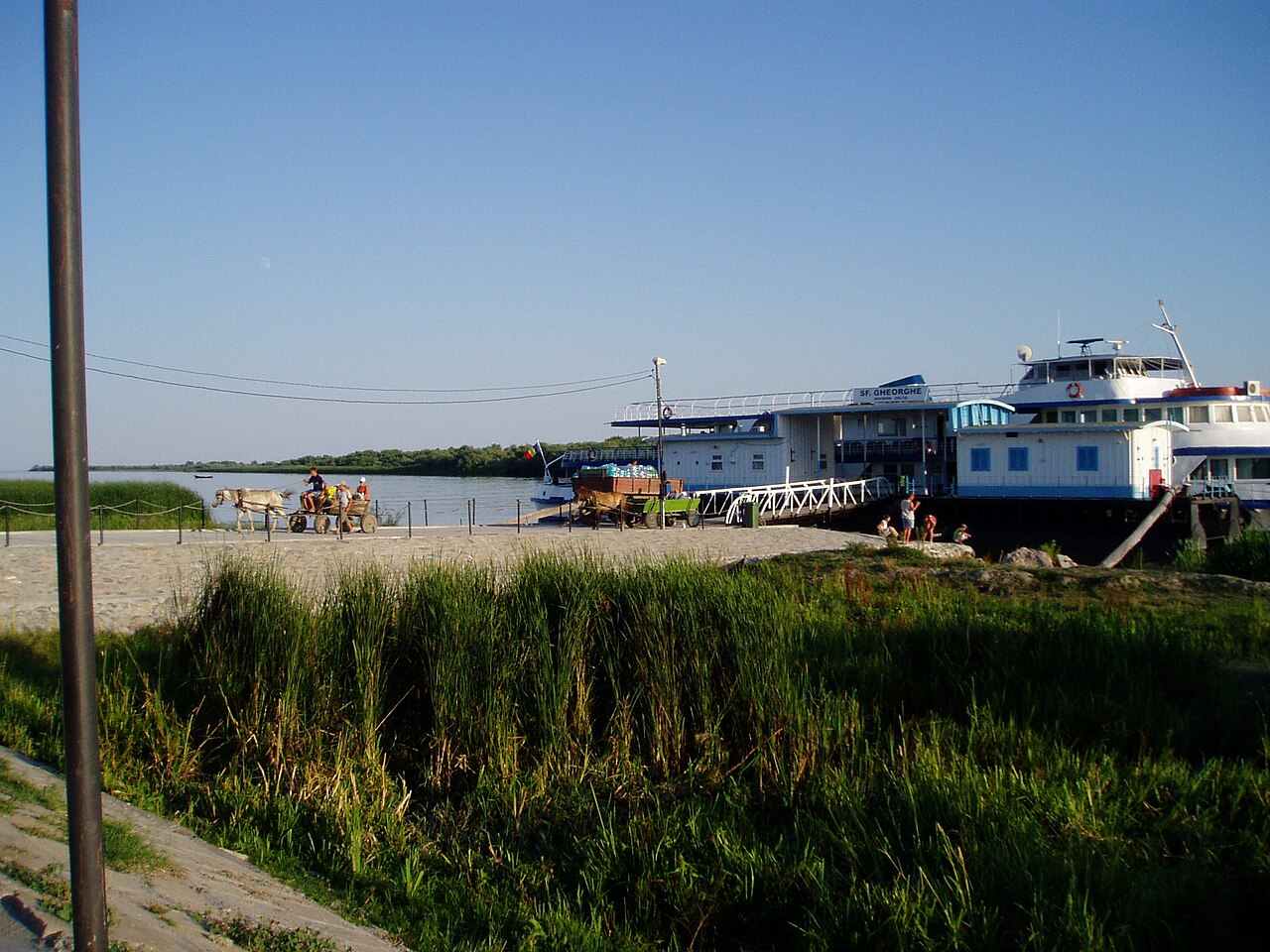 Portul Sfântu Gheorghe din Delta Dunării